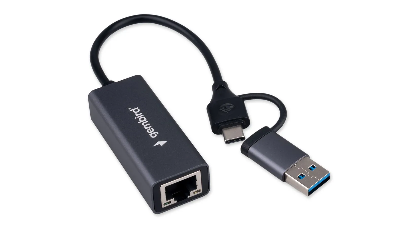 Сетевая карта Адаптер USB на RJ-45, Gembird NIC-U7, USB ,NIC 10/100/1000 Mb, LAN