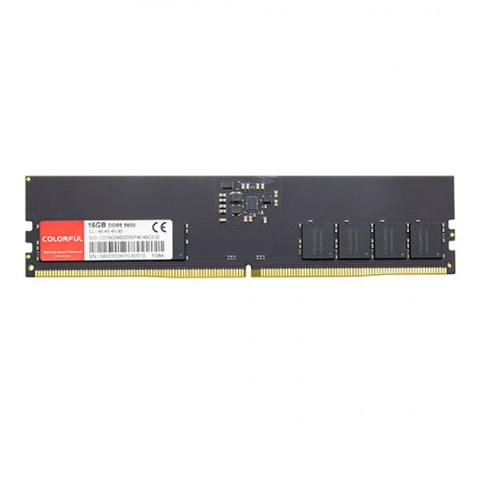DDR5 Colorful 16 Gb CD16G5600D5NP46, DDR5, 16 GB ,DIMM <5600MHz> CL46 DDR5 Colorful 16 Gb CD16G5600D5NP46, DDR5, 16 GB ,DIMM <5600MHz> CL46