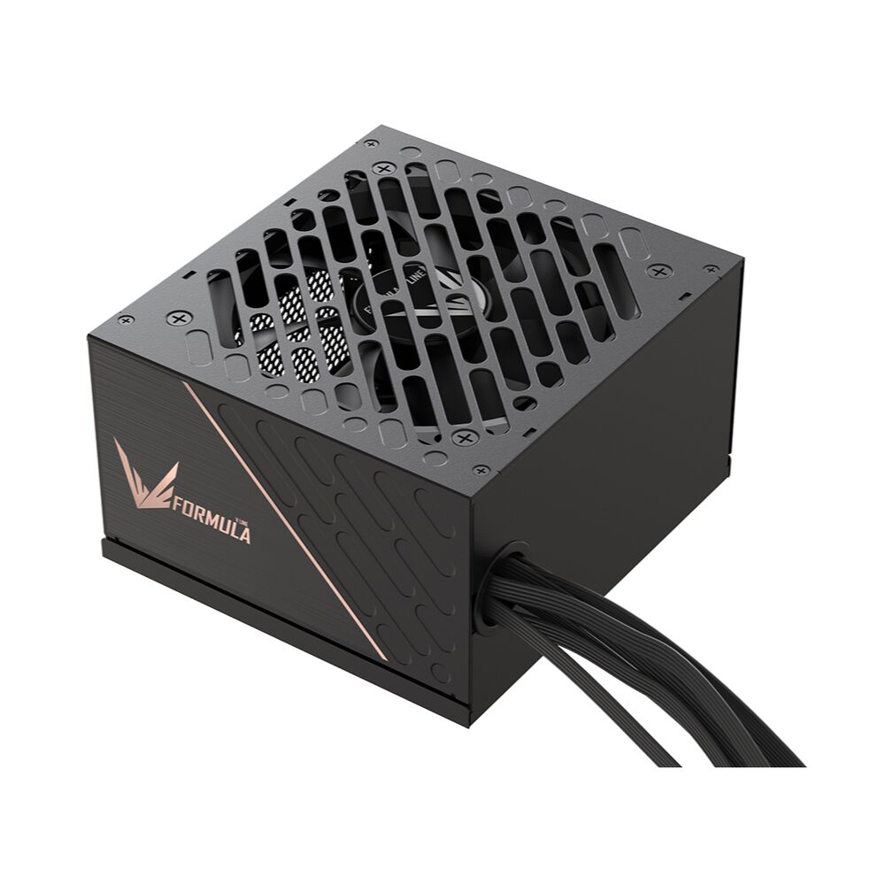 Блок питания, Formula V, FV-750BD, 750W, ATX 3.1, Bronze, APFC, 20+4 pin, 4+4pin, 5*Sata, 3*Molex, PCI-E 6+2 pin, 1*(16Pin)12VHPWR, Вентилятор 12см, К