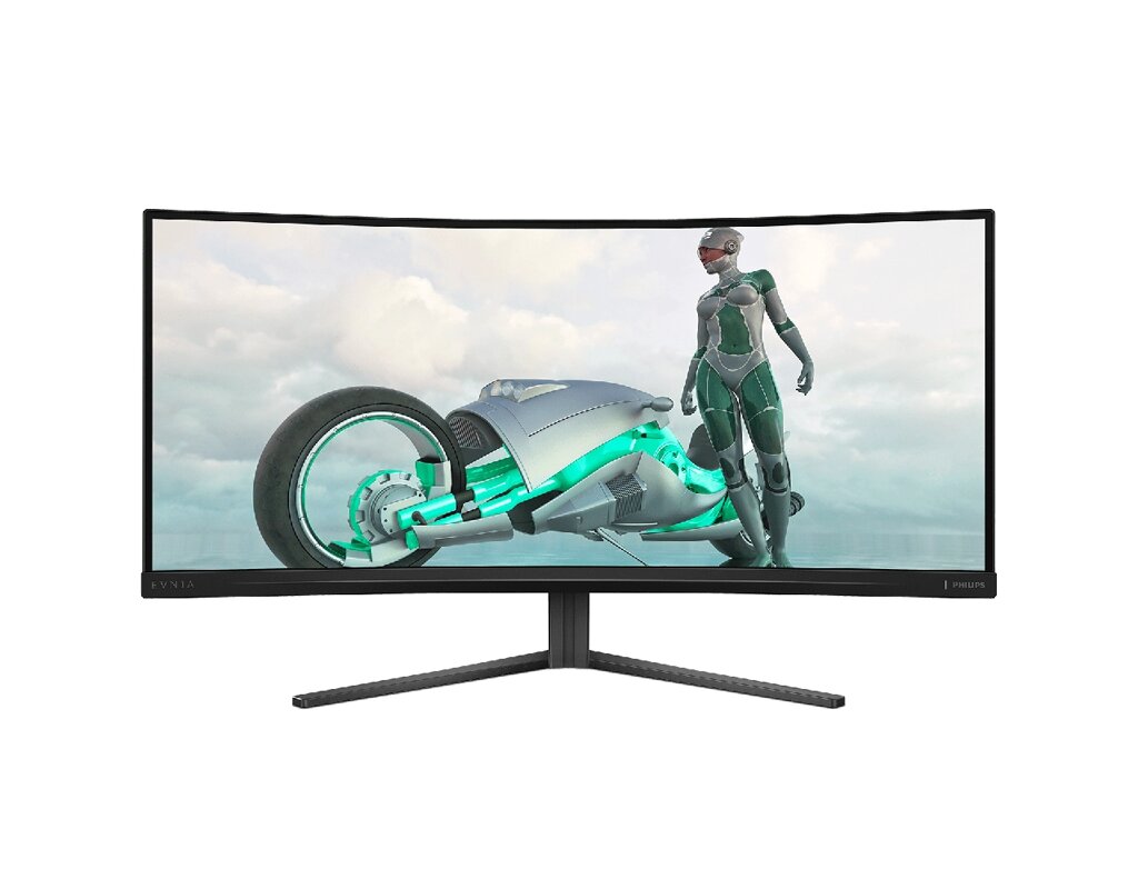 Монитор 34" PHILIPS 34M2C3500L/01 VA 3440x1440 180Hz R1500 300кд/м 0,5мс 4000:1 1DP 2HDMI