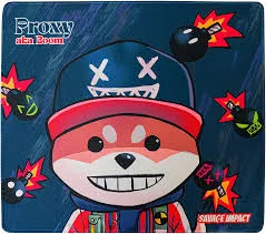 Коврик игровой Bloody BP45 Proxy Boom Ink SAVAGE <450 x 400 x 3 mm>