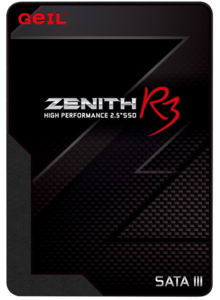 1000 GB SSD GEIL GZ25Z3-1TBP ZENITH Z3 Series2.5” SATAIII R520MB/s W470MB/s