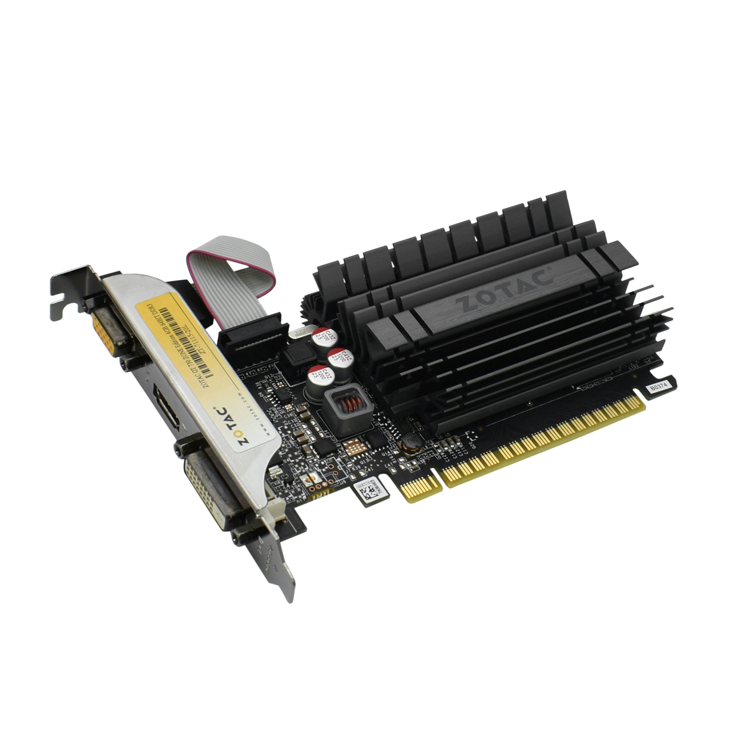 Видеокарта Zotac 4 Gb GT730 Zone Edition DVI/HDMI/VGA, GDDR3/64bit, [ZT-71115-20L]