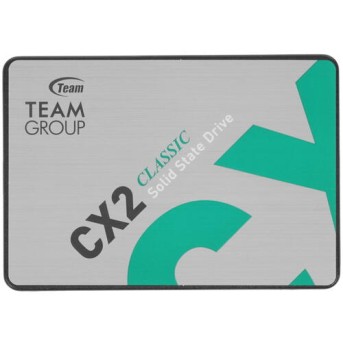 256 GB SSD TeamGroup CX2  2.5” SATA3 R520Mb/s, W430MB/s T253X6256G0C101