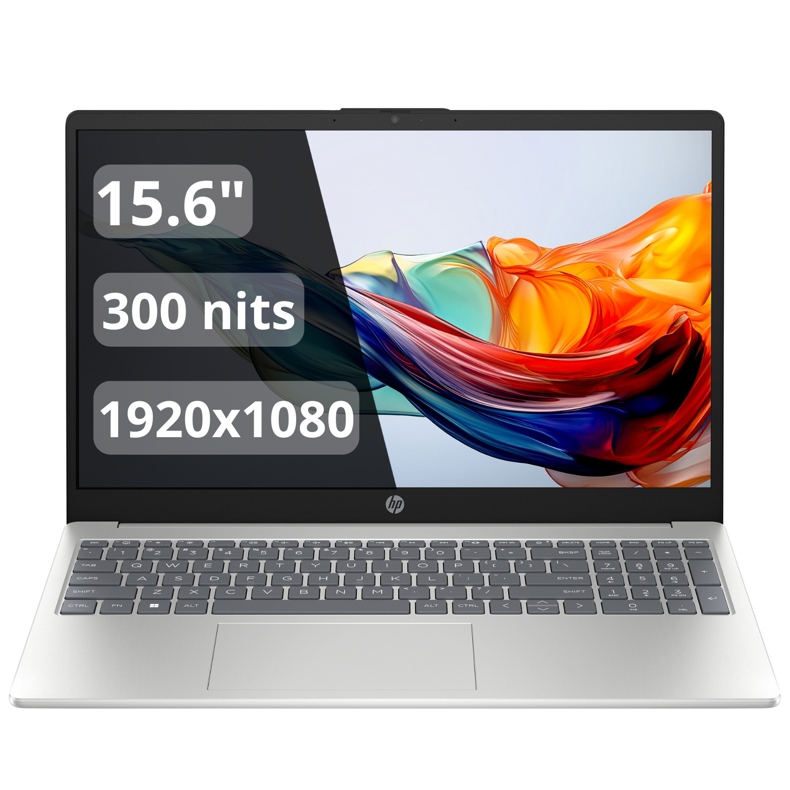 HP 15-fc0306ci/ Ryzen 5-5625U/ 16 Gb/ 512 NVMe/ 15.6" FullHD IPS/ DOS/ D10CQEA