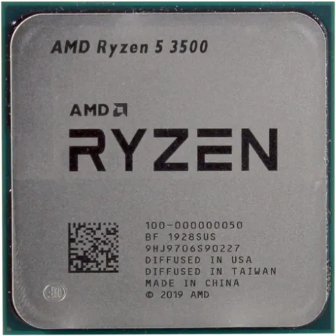 Процессор AMD Ryzen 5 3500, oem ,CPU 3.6GHz (Matisse, 4.1), 6C/6T, (100-000000050), 3/16MB, 65W, AM4