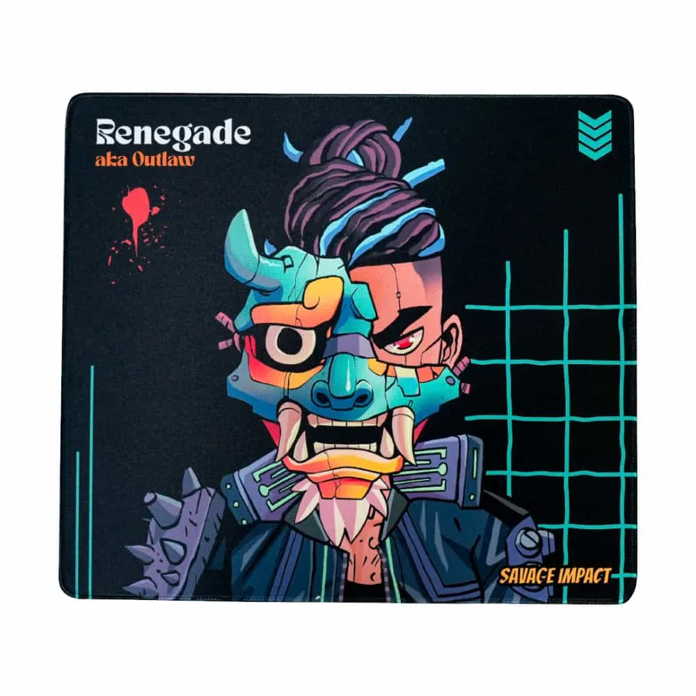 Коврик игровой Bloody BP45 Renegade Midnight SAVAGE <450 x 400 x 3 mm>