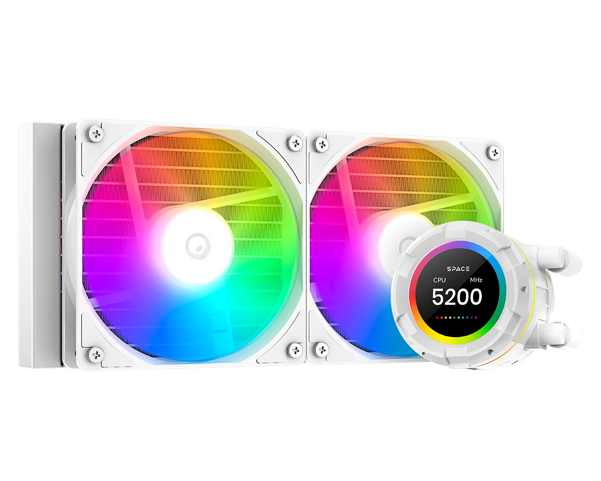 Водяное охлаждение для процессора ID-COOLING SL240 XE WHITE