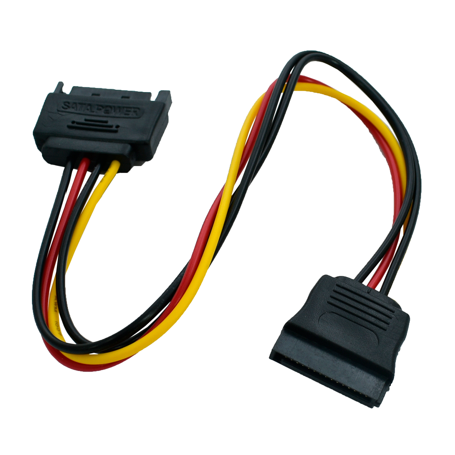 Конвертер Sata-Sata power, Cablexpert CC-SATAMF-01 ,Cable internal SATA, for 1 HDD SATA