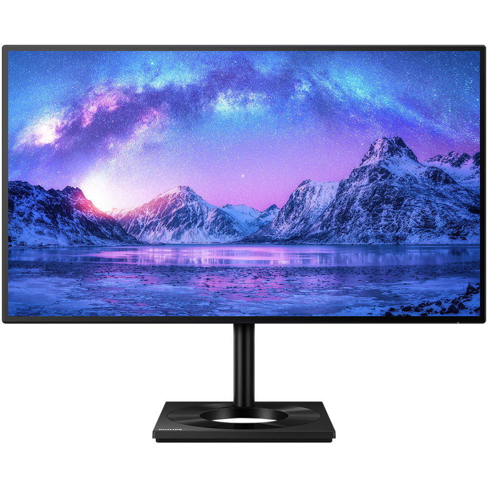 Монитор 27" PHILIPS 279C9 (00/01) IPS 3840x2160 60Gz 5мс 400кдм 1300:1 HDMI DP USB-C Черный