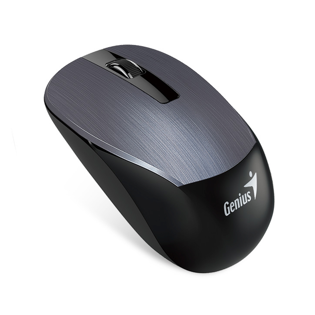 Мышь, Genius, NX-7015, 3D, Темно Серый 1600dpi, Беcпроводная 2.4ГГц,