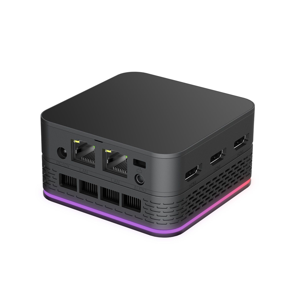 МиниПК T9 PLUS, Intel N100 16Гб DDR4, 512 Гб, чёрный