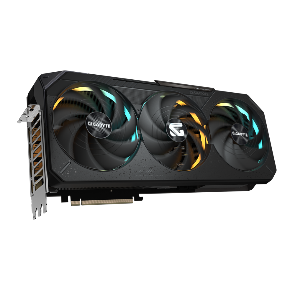 Видеокарта 16 Gb Gigabyte RTX5070Ti GAMING OC 16G (GV-N507TGAMING OC-16GD) (4719331355562), GDDR7, 256bit, 1-HDMI, 3-DP, Windforce 3X Fan, 340*140*70 