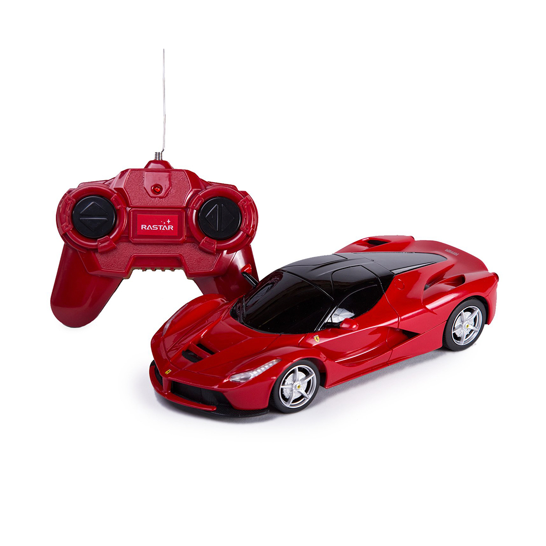 Радиоуправляемая машина, RASTAR, 48900R, 1:24, Ferrari LaFerrari, Пластик, 27 MHz, Красный