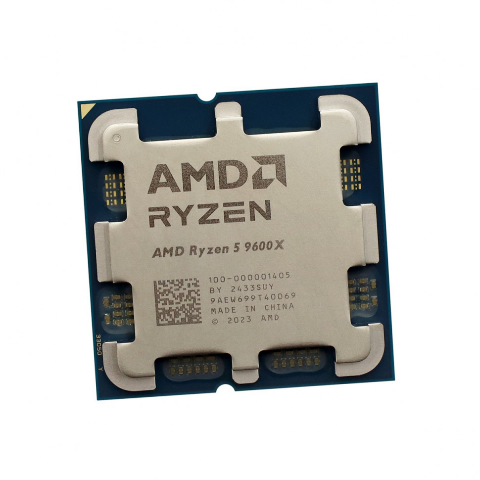 Процессор AMD Ryzen 5 9600X, oem ,CPU 3.9GHz (Granite Ridge, 5.4), 6C/12T, (100-000001405), 6/32MB, 65W, AM5,