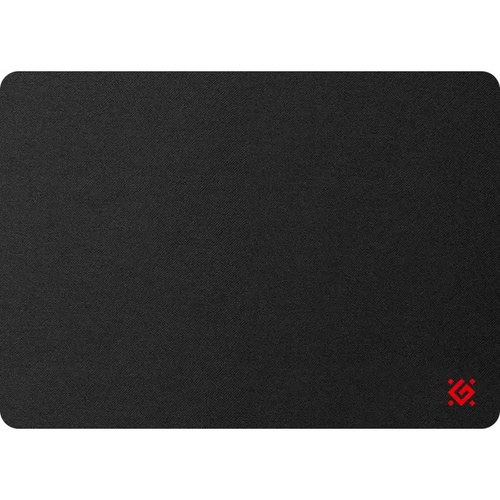 Коврик для мышки игровой Defender Black S 250*350*3 мм, ткань+резина черный