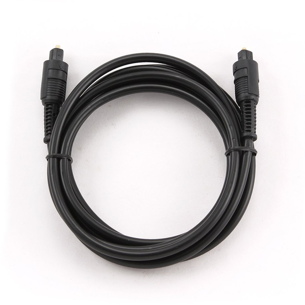 Оптический аудиокабель Cablexpert CC-OPT-2M, 2м ,Cable Audio, Toslink Optic Cable, 2m, black