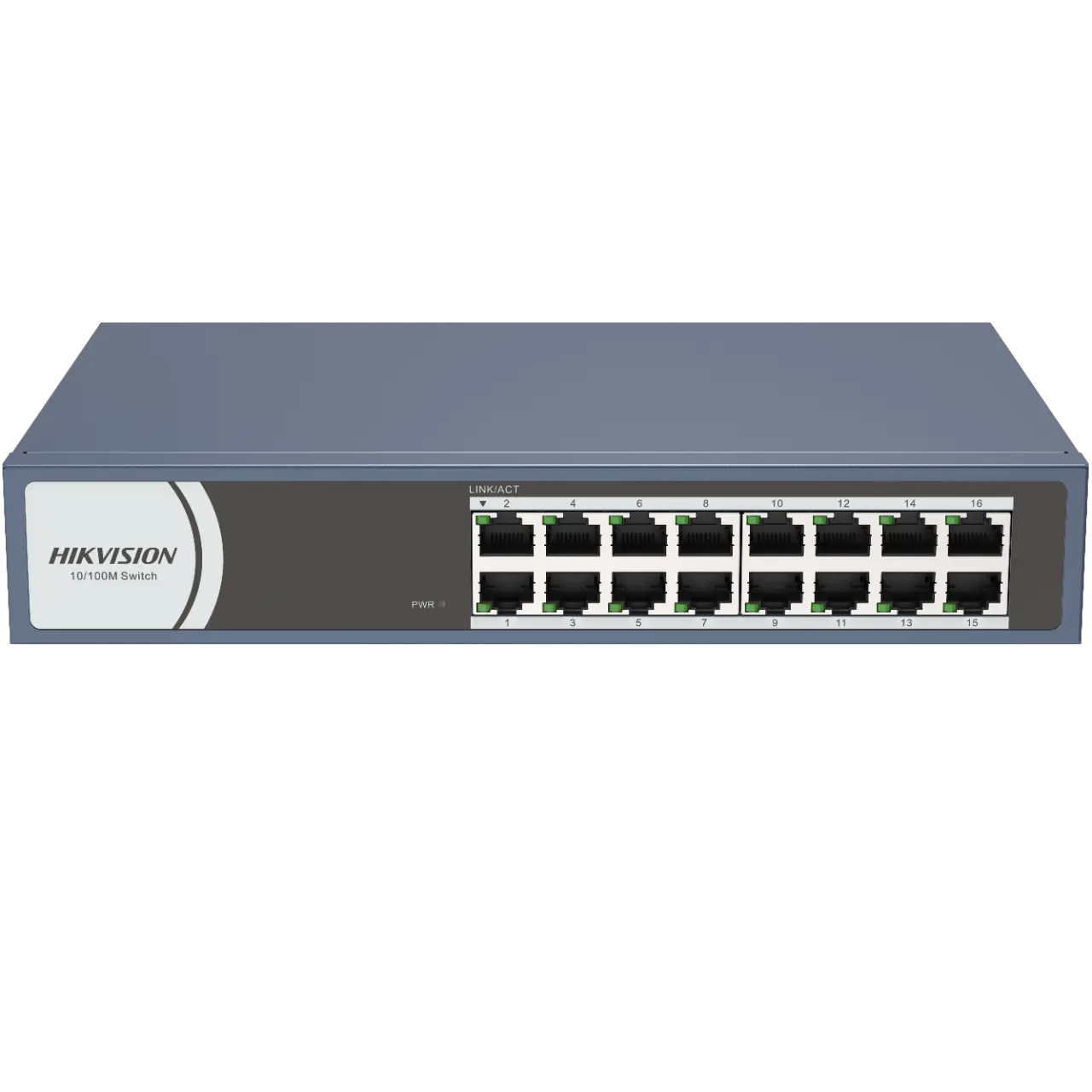 Сетевой коммутатор Hikvision DS-3E0116R-O ,Switch 16 port 10/100M desk/rack