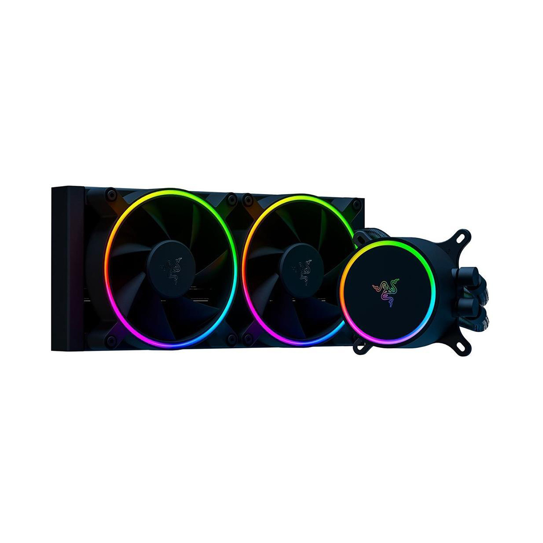 Кулер с водяным охлаждением, Razer, Hanbo Chroma RGB AIO Liquid Cooler,RC21-01770200-R3M1, 360 мм, П