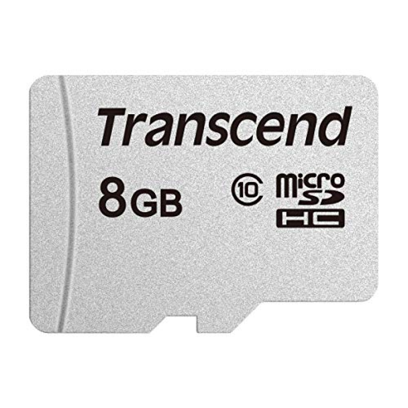 Карта памяти MicroSD 8GB Class 10 Transcend TS8GUSD300S