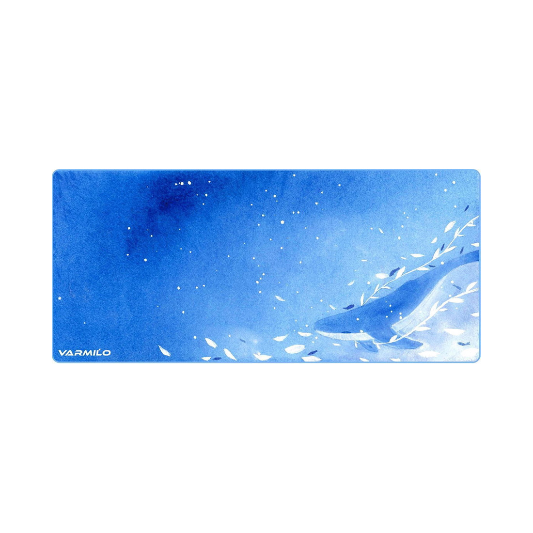 Коврик для компьютерной мыши, Varmilo, Sea Melody, ZDB001-01, 900х400х3 мм, Каучук, Ткань, Голубой