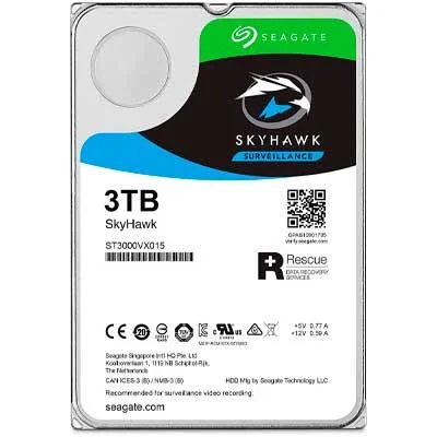 Винчестер для видеонаблюдения 3Tb Seagate SkyHawk Surveillance SATA3 3.5" 256Mb ST3000VX015 Винчестер для видеонаблюдения 3Tb Seagate SkyHawk Surveillance SATA3 3.5" 256Mb ST3000VX015