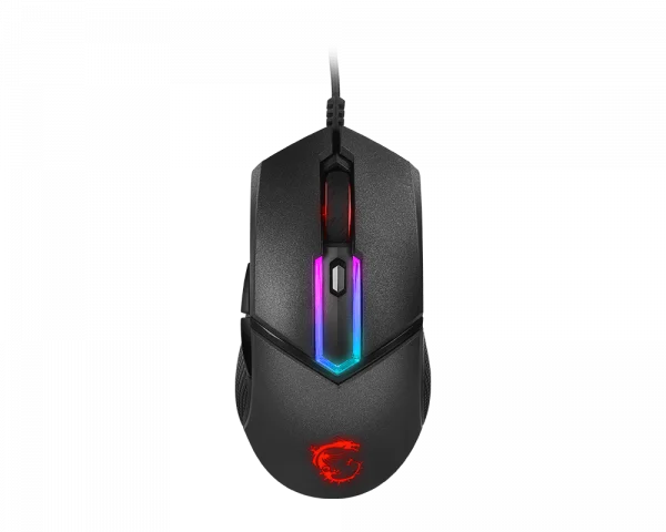 Мышь MSI Clutch GM30 Black GAMING Mouse USB2.0/кабель 2м/Вес 98г./Черный