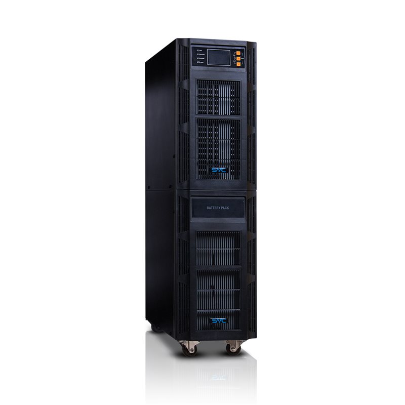 UPS, SVC, PT-10K-LCD, Мощность 10кВА/8кВт, PT-серия, On-Line, LCD\Tel.line\RS-232, SMART, Диапазон р