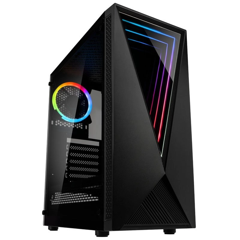 Корпус ПК без БП Kolink Void ARGB Midi Tower Case - Black Window