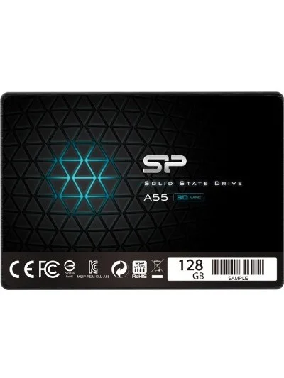128 GB SSD Silicon Power Ace A55, 128 GB ,SATA SP128GBSS3A55S25, SATA 6Gb/s