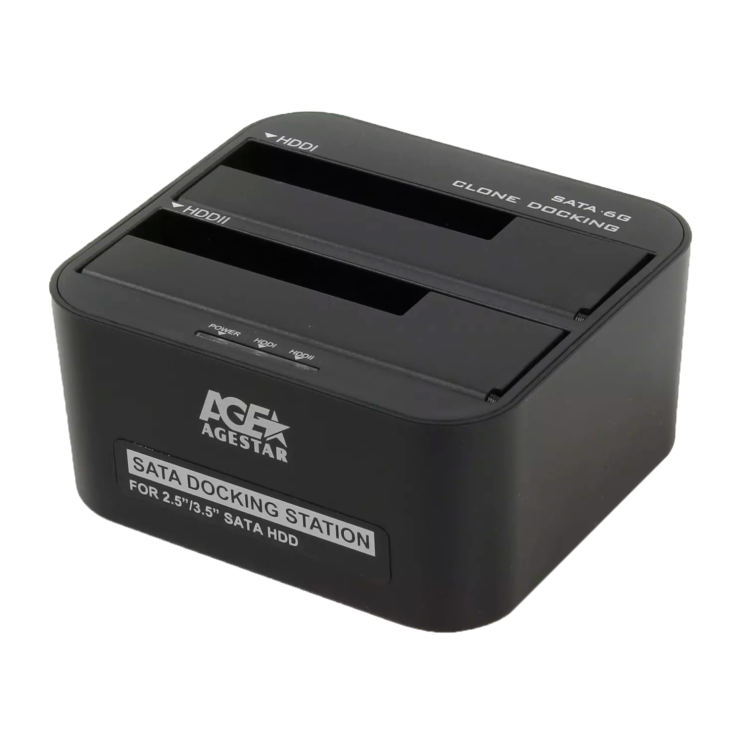 Внешний корпус HDD 2.5" Agestar 3UBT6-6G, Черный ,External Docking Station, for SATA 2 HDD, USB 3.0,