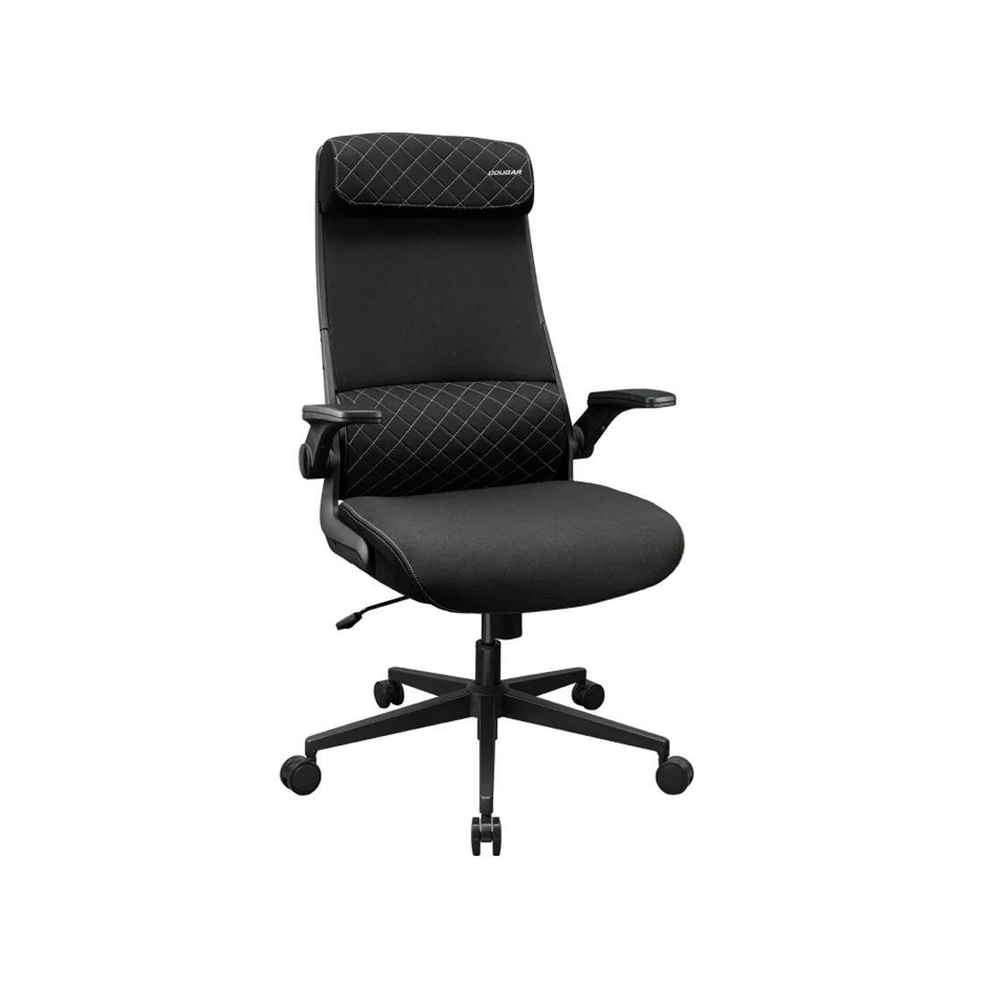 Компьютерное кресло, Cougar, Stryder, Тканное покрытие, (Ш)55*(Г)52*(В)155 (195) см, Чёрный