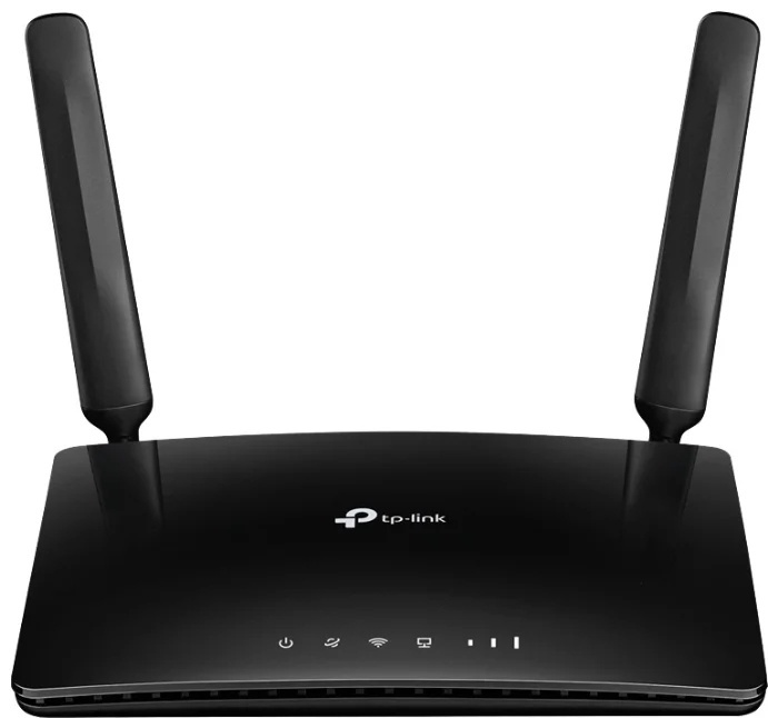 Маршрутизатор 4G LTE Cat4 беспроводной 300M TP-Link TL-MR150 (3 порт LAN 10/100 Mbps, 1 порт LAN/WAN 10/100 Mbps, 1 слот для SIM-карты, 2 встроенные W