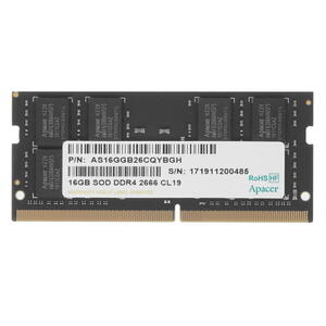 SODIMM DDR4 Apacer, ES.16G2V.GNH, DDR4, 16GB, SO-DIMM <PC4-21300/2666MHz>