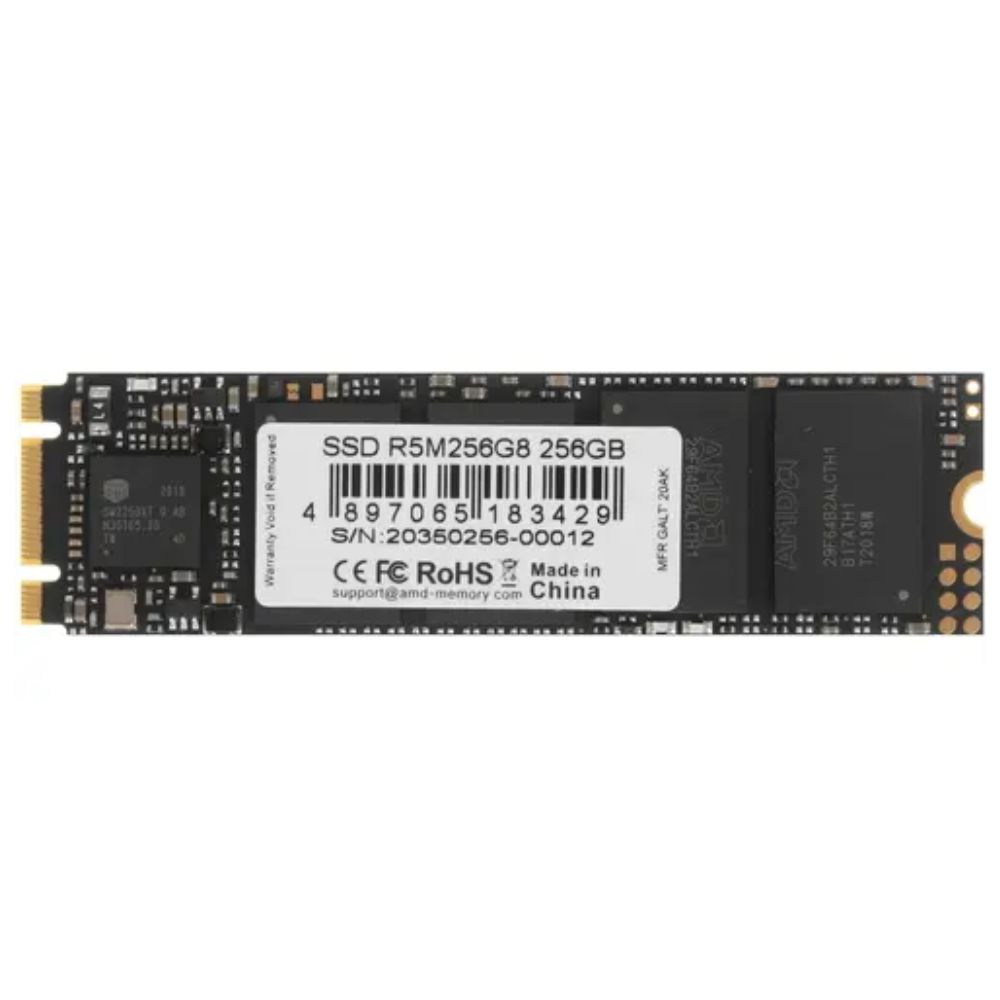 256 GB SSD AMD RADEON R5 M.2 2280 SATAIII R550MB/s W469MB/s R5M256G8