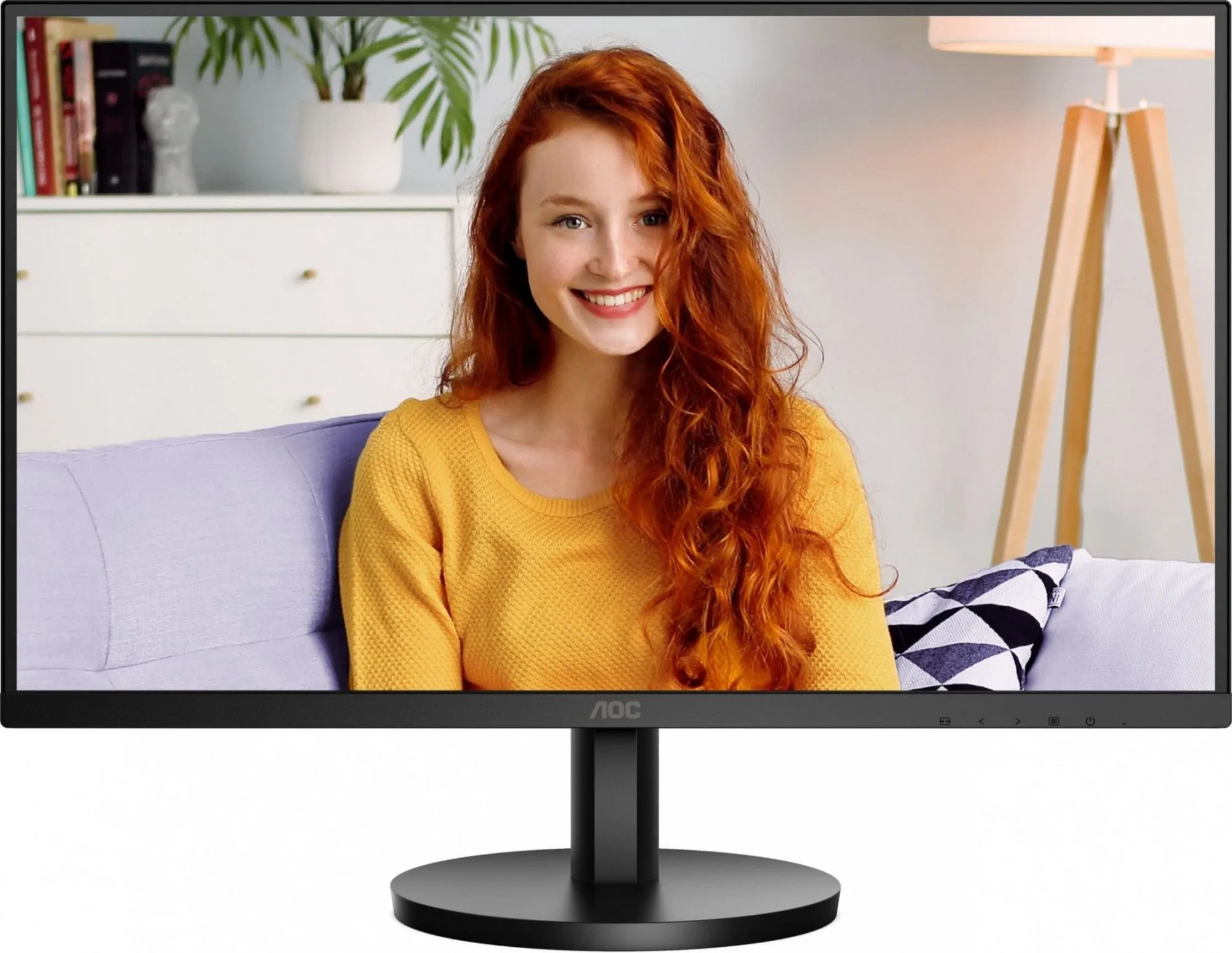 Монитор 27" AOC U27B3A/01/00 IPS 3840x2160 60Hz 4ms 350cd/m 1000:1 2xHDMI 1xDP SP 2Wx2 Black