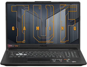 ASUS TUF Gaming A17/ FA706NF-HX031/ Ryzen 5 7535HS/ 16 Gb DDR5/ 512 NVMe/ RTX 2050 4 Gb/ 17.3" FHD 144 IPS/ DOS/ 90NR0JH5-M001X0