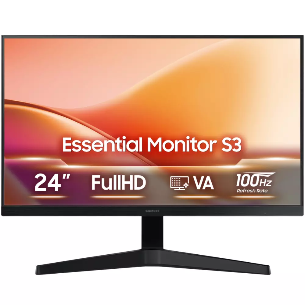 Монитор 24" SAMSUNG LS24F330EAIXCI VA 1920x1080 100Hz 5мс 250кд/м2 3000:1 1xD-Sub 1xHDMI Черный