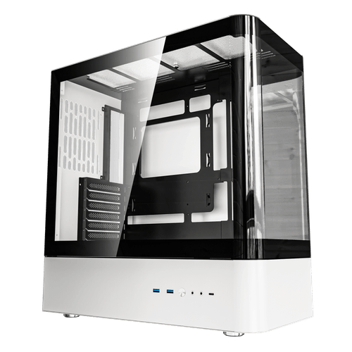 Корпус ПК без БП DarkFlash HM1, White, ATX