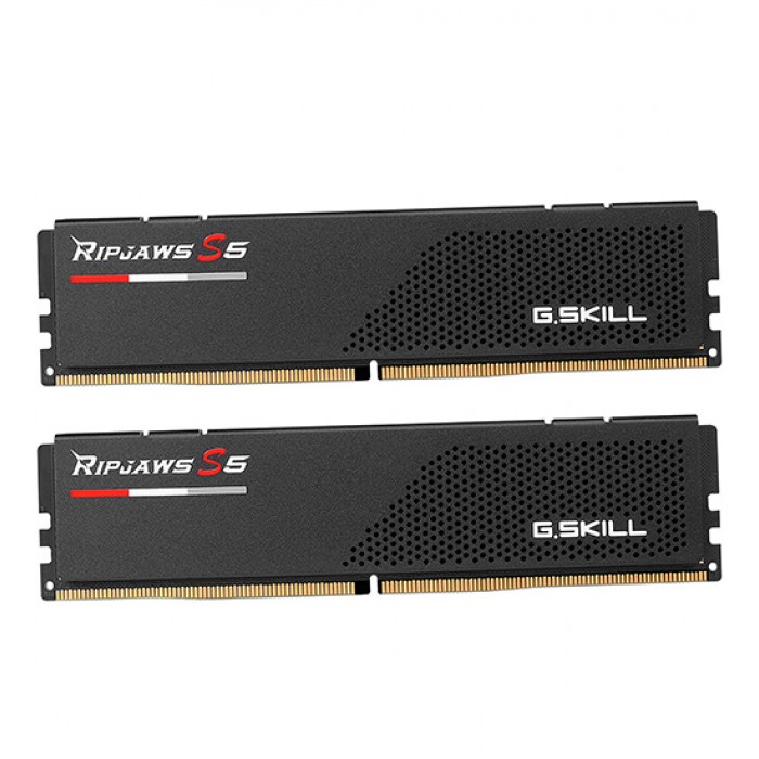 DDR5 G.Skill 32 Gb KIT (2*16) RipJaws S5, F5-6800J3445G16GX2-RS5K, DDR5, 32 GB, black ,DIMM kit <6800MHz> (2x16GB), 32-39-39-102 DDR5 G.Skill 32 Gb KIT (2*16) RipJaws S5, F5-6800J3445G16GX2-RS5K, DDR5, 32 GB, black ,DIMM kit <6800MHz> (2x16GB), 32-39-39-102