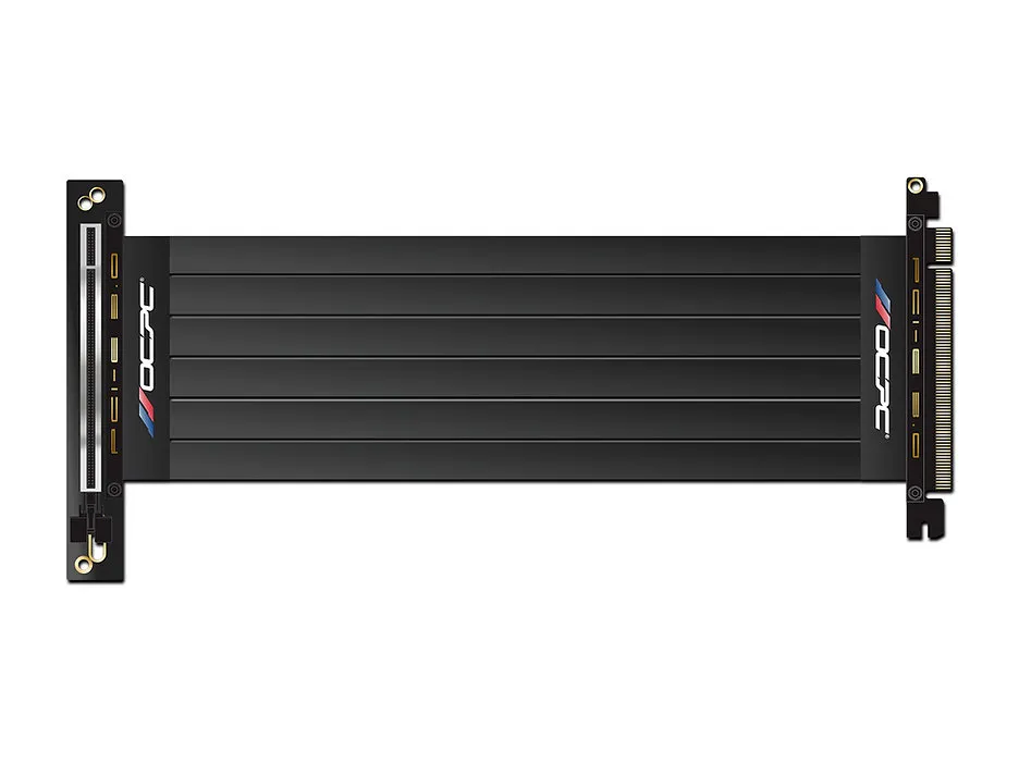 Кабель интерфейсный PCIe 3.0x16, OCPC XTENDER (OCXTP3RC9D250BK), 25 см черный ,Cable (райзер), VERTICAL cm black
