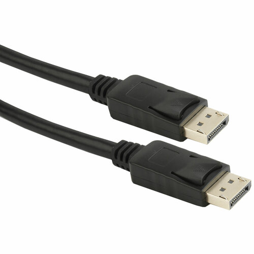 Кабель DisplayPort Cablexpert CC-DP2-6, v1.2, 1.8м, 20M/20M, черный, экран, пакет