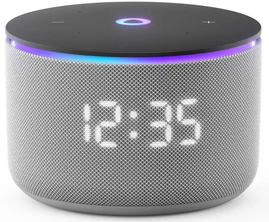 Умная колонка, Яндекс, YNDX-00059GRY, Яндекс Станция Мини 3 Про, 18Вт, 3 микрофона, 90 - 16 000 Гц, Wi-Fi (2,4–5 ГГц), Серый