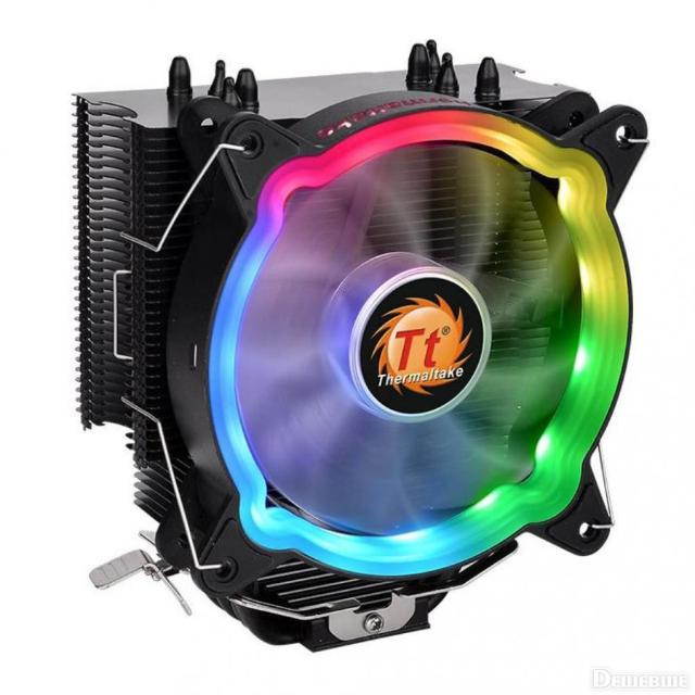 Вентилятор для процессора Thermaltake UX 200/PWM 300~1500rpm/ARGB Fan 5V MB Sync, CL-P065-AL12SW-A