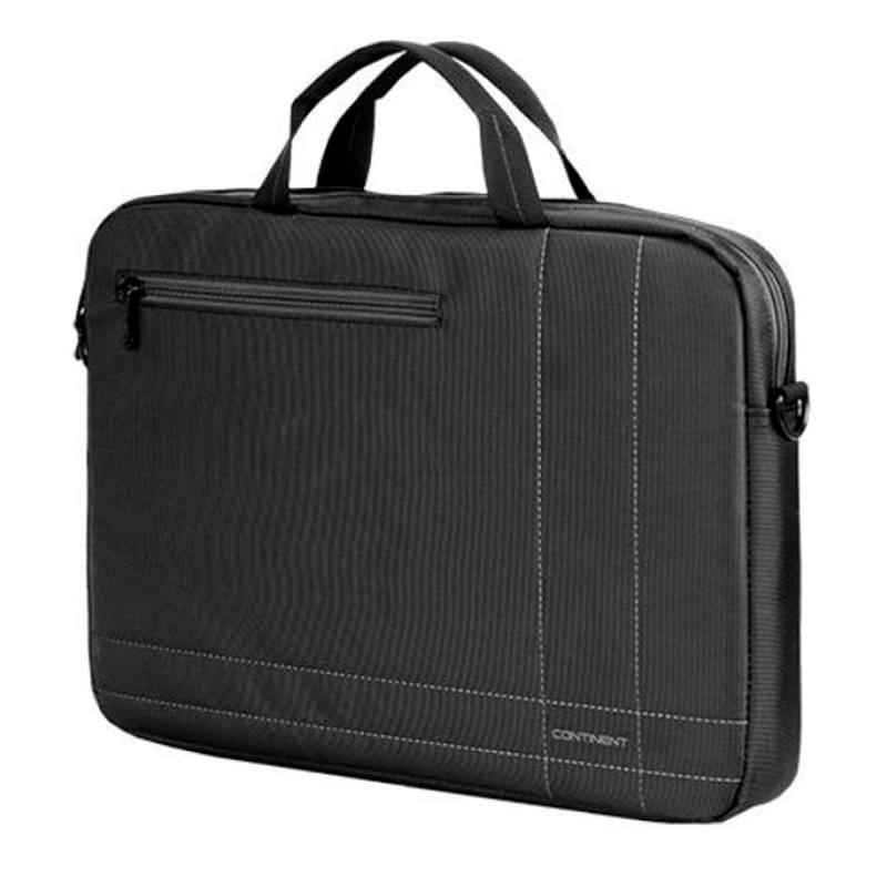 Сумка для ноутбука Continent CC-201GA Компьютерная  сумка для 15.6", чёрная с серым