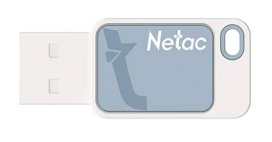 USB 2.0 32GB Netac UA31 32GB USB2.0 Flash Drive, Plastic, Blue NT03UA31N-032G-20BL