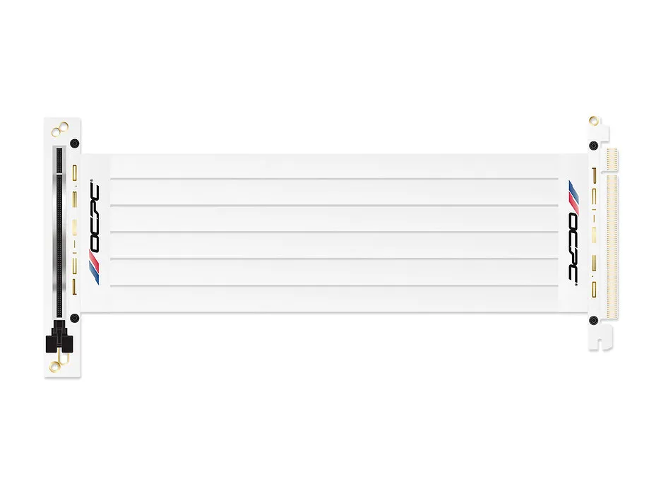 Кабель интерфейсный PCIe 3.0x16, OCPC XTENDER [OCXTP3RC9D250WH]. 25 см белый ,Cable (райзер), VERTICAl 25cm white, [OCXTP3RC9D250WH]