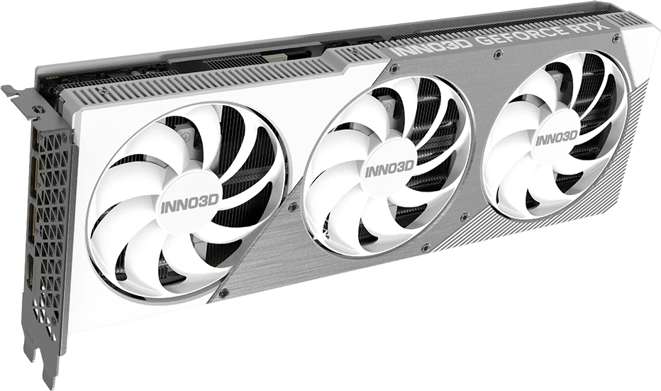 Видеокарта 16 Gb Inno3D RTX5070 Ti X3 OC WHITE 16G GDDR7 256-bit 1xHDMI 3xDP N507T3-16D7X-176068W Видеокарта 16 Gb Inno3D RTX5070 Ti X3 OC WHITE 16G GDDR7 256-bit 1xHDMI 3xDP N507T3-16D7X-176068W