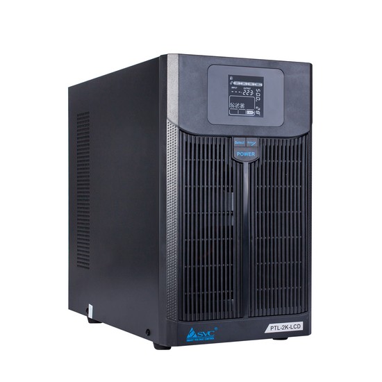 UPS, SVC, PTL-3K-LCD, 3000VA (2100W), PTL-серия, LCD\Tel.line\USB(Smart), Диапазон работы AVR: 145-2