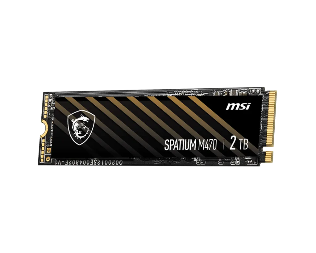 2 000 GB SSD MSI SPATIUM M470 PRO PCIe 4.0 NVMe M.2 2TB R6000Mb/s W5000MB/s